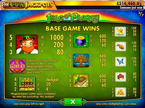 play isle oplenty megajackpots|Isle O’ Plenty Play for free now! No download needed! .
